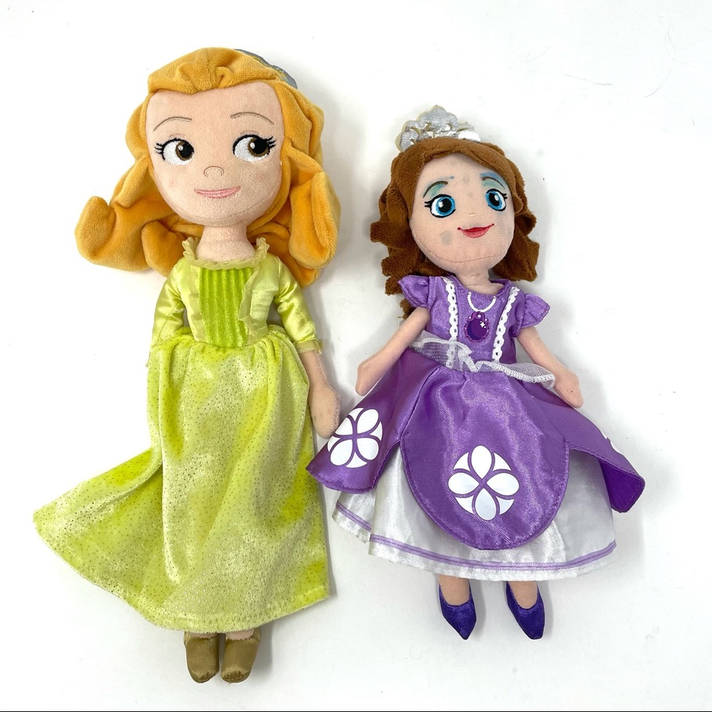 DISNEY Sofia & Amber the First Plush set - Picture 3 of 7